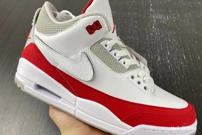White 3 Timeless Retro CJ0939-100 390 Red Tinker Jordan University 1015